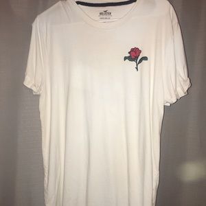 White Hollister Summer T-shirt